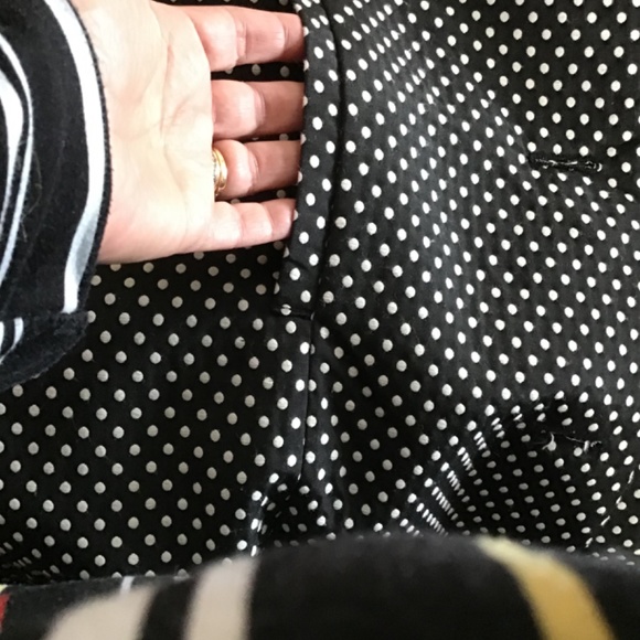 Lauren Conrad dot jacquard jacket. Size 14 - Picture 6 of 9